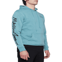 Maui ve Oğulları Mens Çerez Logo Polar Hoodie, Boyutları S-2XL