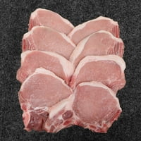 Birinci sınıf Domuz Eti, Chuletas De Cerdo Corte De Centro, Empaque Familiar, 3. - 4. lb Tepsi