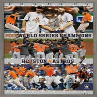 Trendler Uluslararası Baskılı Houston Astros Çerçeveli Poster, 22 34
