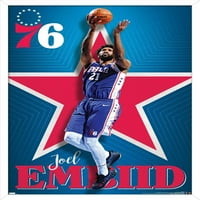 Philadelphia 76ers - Joel Embiid Duvar Posteri, 14.725 22.375
