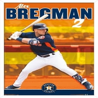 Houston Astros- Ale Bregman Duvar Posteri, 14.725 22.375