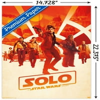 Yıldız Savaşları: Solo - Tek Sayfalık Duvar Posteri, 14.725 22.375