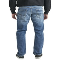 Gümüş Jeans A.Ş. Erkek Eddie Rahat Kesim Daralan Bacak Kot Pantolon, Bel ölçüleri 28-42