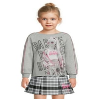 Barbie Kız Çocuk Sweatshirt, 4-18 Beden