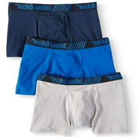 Ecko Erkek 3pk Pamuklu Modal Spande Boxer Kısa