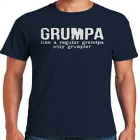 Grafik Amerika Grumpa, Gibi Düzenli Büyükbaba Sadece Huysuz babalar Günü erkek tişört
