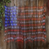 Gerson 78. L Elektrik LED ışıklı ABD bayrağı