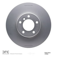 Dinamik 900-DFC Hi-karbon Alaşım Geomet Kaplı Rotor Seçin uyar: 2008-BMW 528, 2004-BMW 530