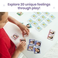 hand2mind Duygularınızı İfade Edin Hafıza Maç Oyunu, Çocuklar için Duygu Kartları, Eşleşen Kart Oyunu