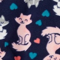 Carter'ın Çocuğum Yürümeye Başlayan Kızlar Kedi Pijamaları