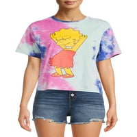 Simpsonlar Gençler Dans Lisa Grafik Skimmer T-Shirt