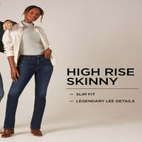 Lee Kadın Mirası Yüksek Katlı Skinny Jean