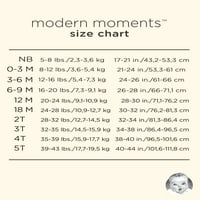 Modern Moments by Gerber Kız Bebek Tulum & Aksesuar Seti, 4'lü