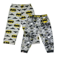 Batman Logo Baskı Kara Şövalye Polyester Pijama Takımı