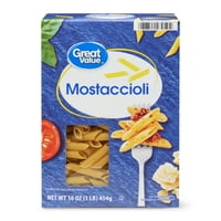 Büyük Değer Mostaccioli Makarna, oz