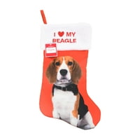Tatil Zamanı Beagle'ımı Seviyorum Çorap 