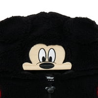 Mickey Mouse Yürümeye Başlayan Cosplay Fau Sherpa Kapüşonlu, 12M-5T