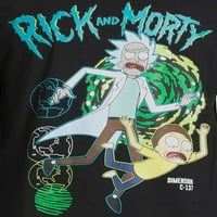 Rick ve Morty Erkek Grafik Kazak Sweatshirt, Beden S-2XL