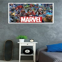 Marvel Çizgi Romanları- Marvel Universe - Kahramanlar Duvar Posteri, 22.375 34