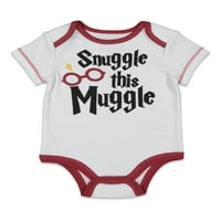 Harry Potter Bebek Bebek Erkek Bodysuits Yenidoğan Bebek