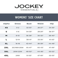 Jockey® Essentials Kadın Zayıflama Tanga Sırt Bodysuit, Dikişsiz Şekillendirici, Her Yerinde Pürüzsüzleştirici, Küçük