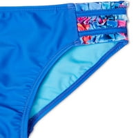 Wonder Nation Girls Flounced Bikini Mayo, 4-16 Beden