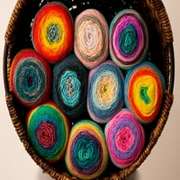 Aslan Marka İplik Mandala Sparkle Serpens Hafif Akrilik Polyester Çok renkli iplik Paketi