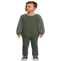 kolay-peasy Yürüyor Boy Uzun Kollu Crewneck Sweatshirt, Boyutları Months-5T
