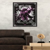 Çizgi roman Filmi-Kara Şövalye-Joker oyun kartı Duvar Posteri, 22.375 34