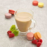 JoyJolt Cam Çay Bardağı Seti, Sıcak veya Soğuk İçecekler için fl oz Kahve Kupaları Saplı 12'li Set