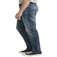 Gümüş Jeans A.Ş. Erkek Eddie Rahat Kesim Daralan Bacak Kot Pantolon, Bel ölçüleri 30-42