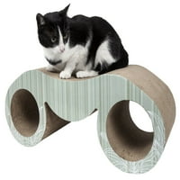 Pet Life ® 'Dürbün' Catnipli Üstün Kaliteli Pisi Kedi Tırmalama Şezlong Salonu