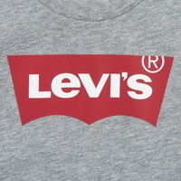 Levi's Yürümeye Başlayan Çocuk Erkek Uzun Kollu Batwing Tişört, Beden 2T-4T
