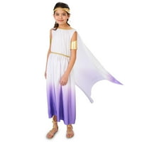 Mor Tutku Yunan Tanrıçası Çocuk Kostümü