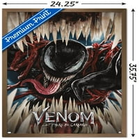 Marvel Venom: Katliam Olsun - Teaser Duvar Posteri, 22.375 34 Çerçeveli