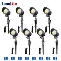 Alçak gerilim LED Peyzaj Spot, 3000 K 4000 K 5000 K seçilebilir, 12 V-24 V AC DC Die-cast alüminyum alçak gerilim