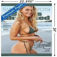 Sports Illustrated: Mayo Baskısı - Camille Kostek Kapak Duvar Posteri, 22.375 34