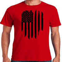 Grafik Amerika 4 Temmuz Bağımsızlık Günü Amerikan Bayrağı erkek tişört