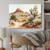 Designart Arizona Çöl Manzarası V Tuval Duvar Sanatı
