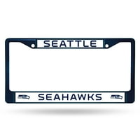 Rıco Industries - NFL Renkli Plaka Çerçevesi, Seattle Seahawks