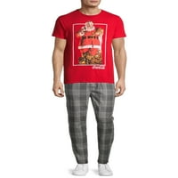 Coca Cola Santa Noel Tatili erkek ve Büyük erkek grafikli tişört