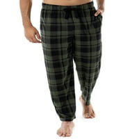 George Erkek ve Büyük Erkek İpeksi Polar Uyku Pijama Pantolon, beden S-5XL