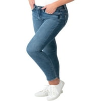 Gümüş Jeans A.Ş. Kadınların En Çok Aranan Orta Bel Skinny Jean Pantolonları, Bel Ölçüleri 24-36