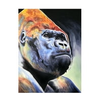 DawgArt 'Gorilla Silverback' Tuval Sanatı