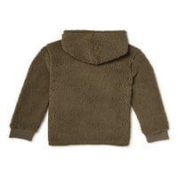 Yıldız Savaşları Erkek Mando Kask Grafik Fau Sherpa Sweatshirt, Beden 4-18