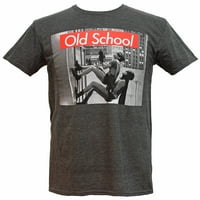 Batman ve Robin Eski Okul Duvar Tırmanışı Vintage TV Gösterisi erkek grafikli tişört
