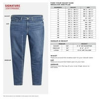 Levi Strauss & Co.'nun imzası. Kadın Yüksek Rise Skinny Jeans