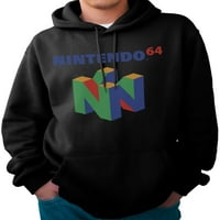Nintendo Logosu Erkek ve Büyük Erkek Grafik Kapüşonlu Sweatshirt