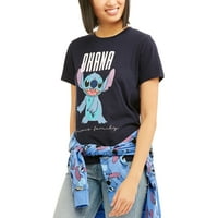 Juniors 'Ohana Grafik fermuarlı kapüşonlu kıyafet ve Tişört