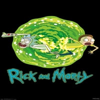Rick Ve Morty - Portal Duvar Posteri, 14.725 22.375
